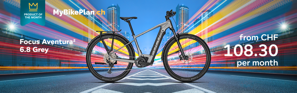 Pay for your Focus Aventura² 6.8 in 48 monthly instalments of CHF 108.30 each at MyBikePlan.ch